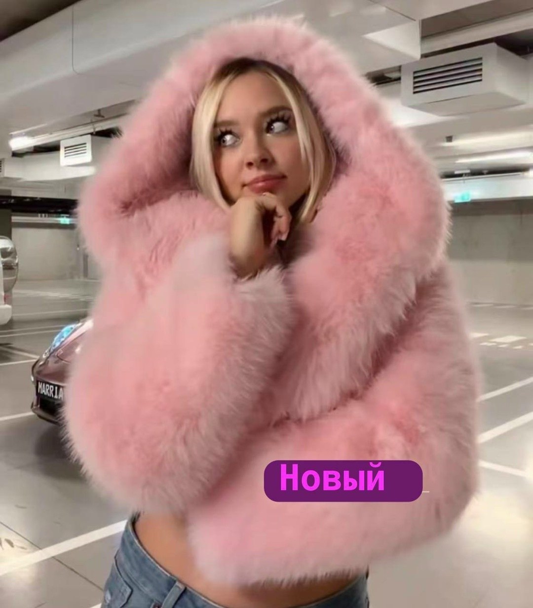 пальто из искусственного меха,розовая шуба из искусственного меха,девушка,pink faux fur hooded coat,шуба розовая
