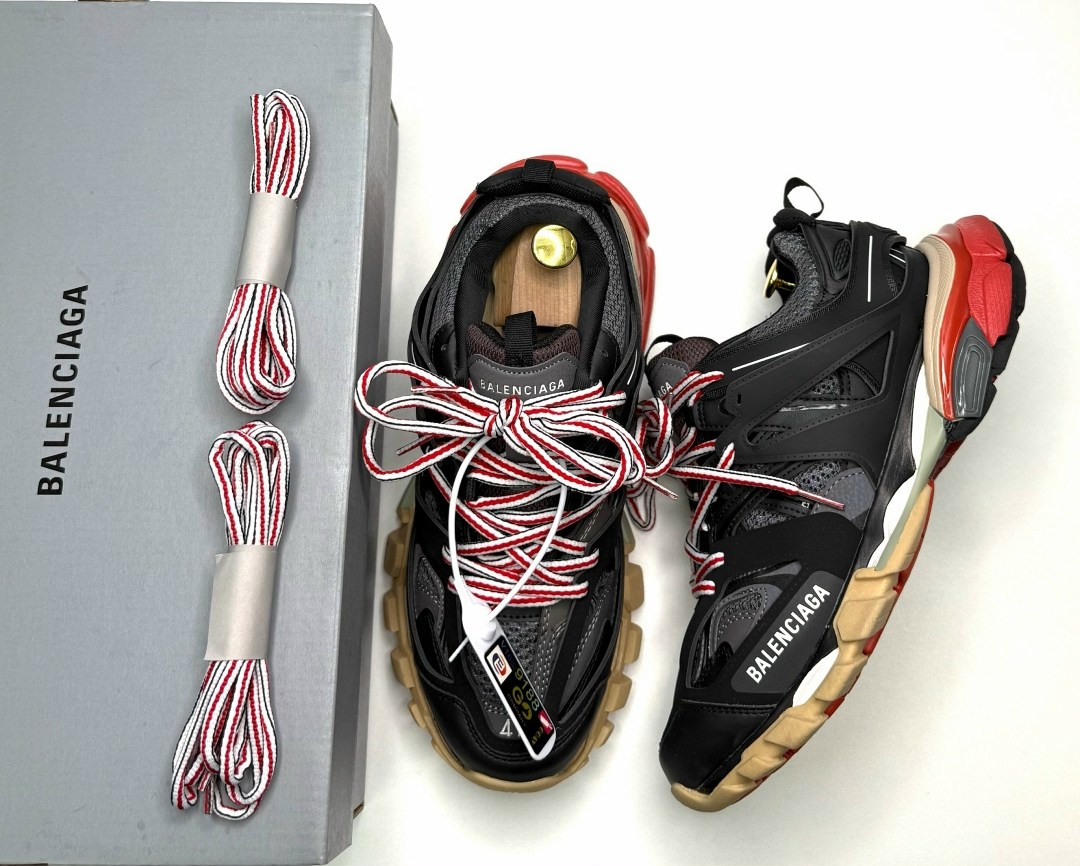 кроссовки balenciaga track trainer black red,кроссовки balenciaga track,кроссовки balenciaga,кроссовки баленсиага трек,кроссовки balenciaga track trainer black red черный