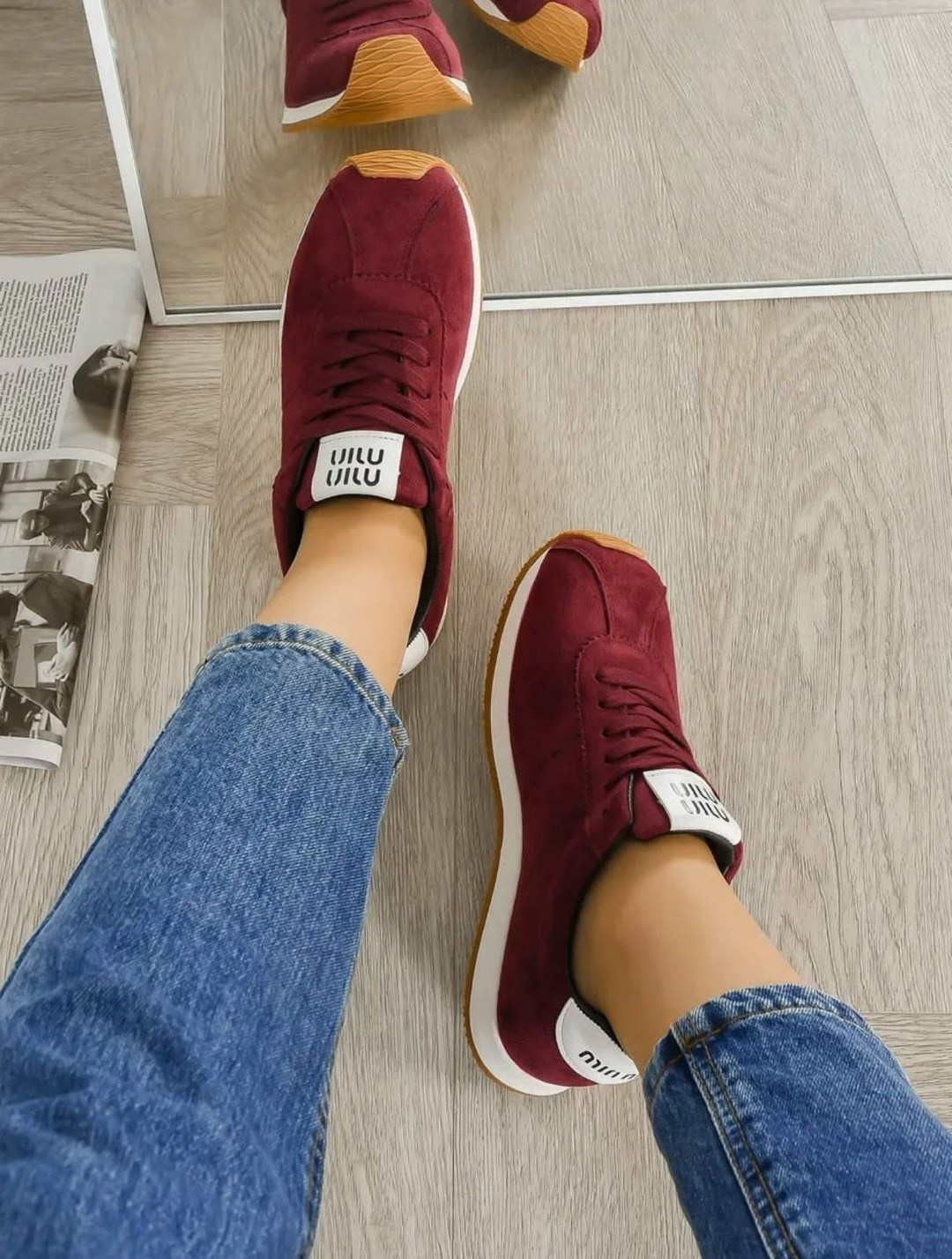 ,кроссовки замшевые,бордовые кроссовки,женские кроссовки,обуви