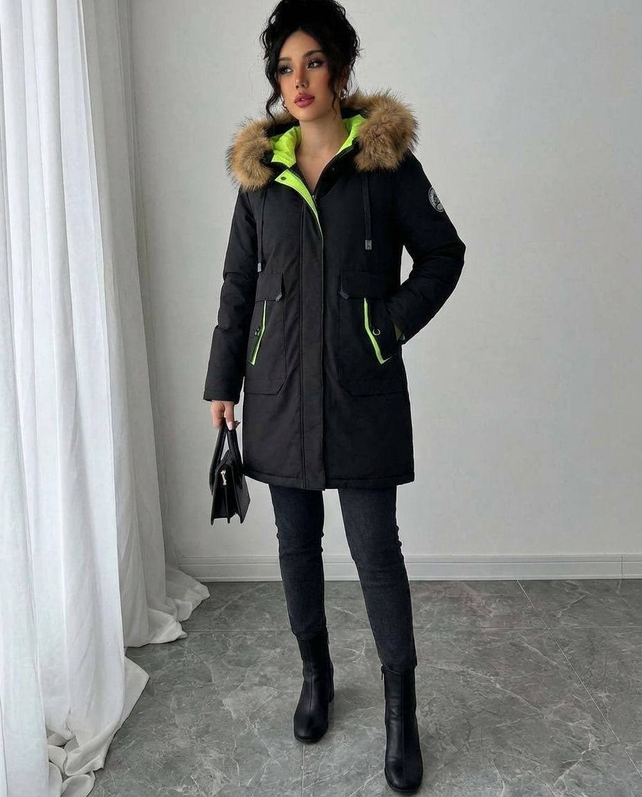 зимняя куртка женская,женская парка,пуховик парка,куртка женская,зимняя куртка