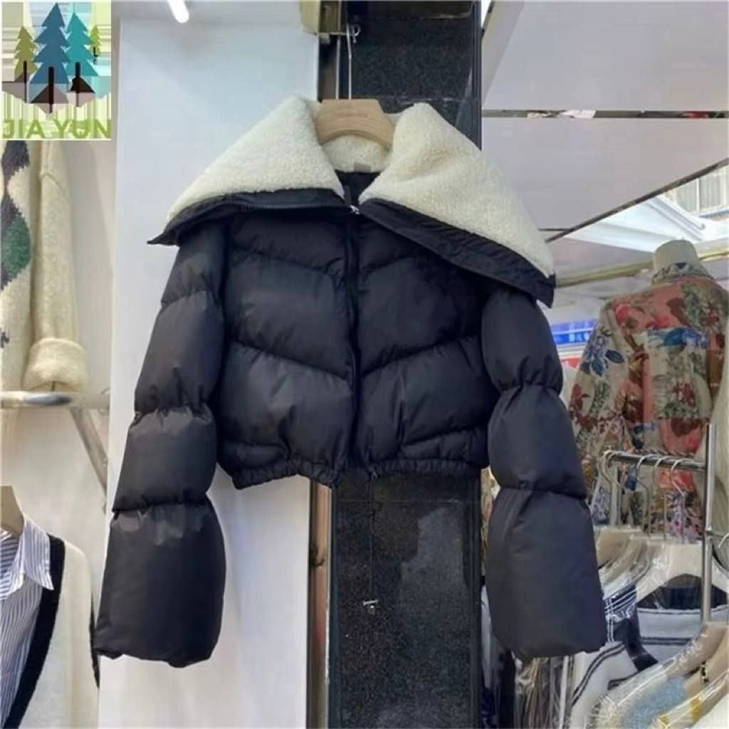 куртка женская,теплая куртка,короткая и миниатюрная хлопковая куртка-пуховик для женщин зимы 2026,короткая куртка,куртка зимняя женская