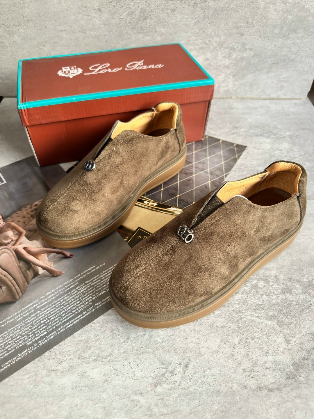 ,ботинки замшевые loro piana,женская ,повседневная ,полуботинки tendance ttfy2592a-03 пыльно-бежевый