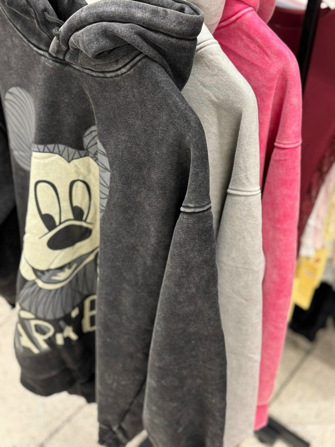 disney mickey mouse mineral wash hoodie,h&m pink disney hoodie,толстовка,кофта женская,pink mickey mouse hoodie h&m