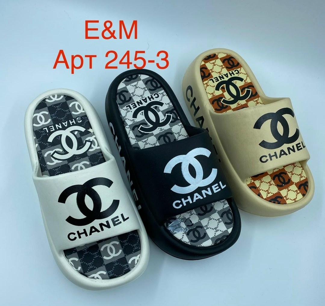 ,шлепанцы chanel,шлепки chanel,шлепанцы шанель,женские тапочки