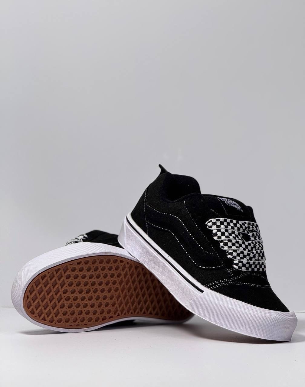 ,кроссовки vans,кеды vans,кеды vans knu skool,кеды vans knu school вансы дутые черные vans