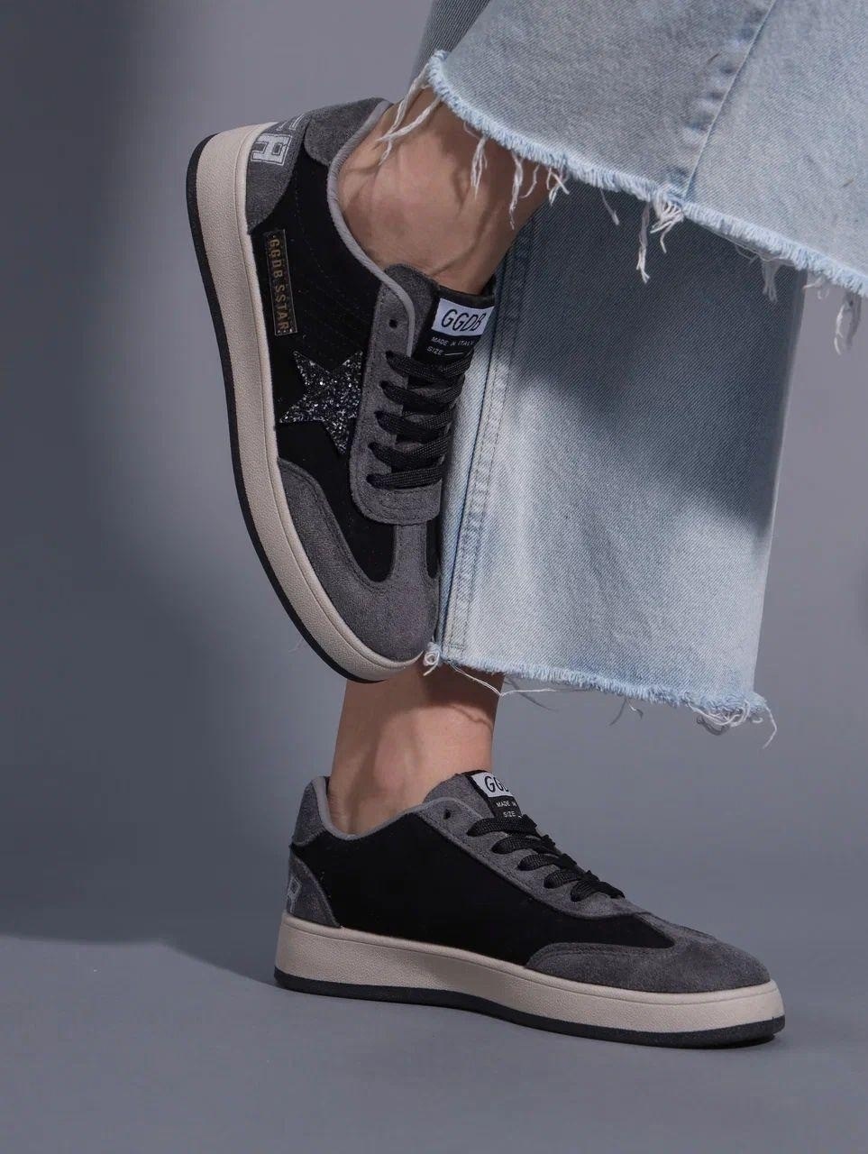 кроссовки golden goose с пайетками на платформе,,кеды golden goose,кроссовки golden goose,кеды женски