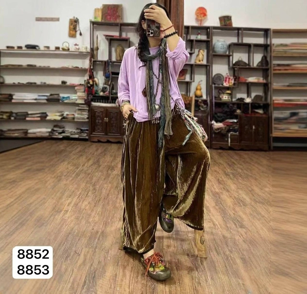 вельветовые штаны широкие,широкие брюки,широкие вельветовые брюки,штаны плиссированные широкие,брюки модный стиль