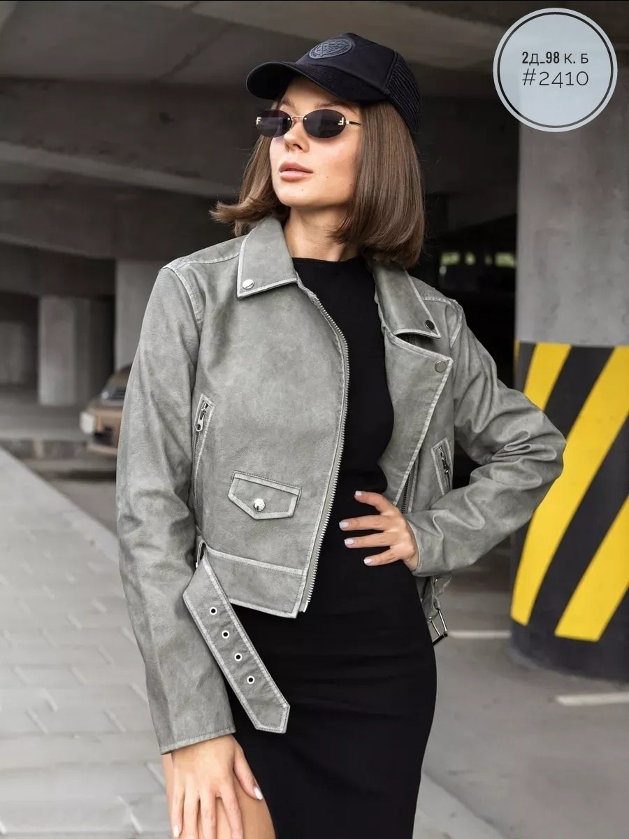 кожаная куртка,куртка косуха,кожаная куртка косуха,косуха куртка весна-осень кожаная y2k,куртка кожаная косуха оверсайз