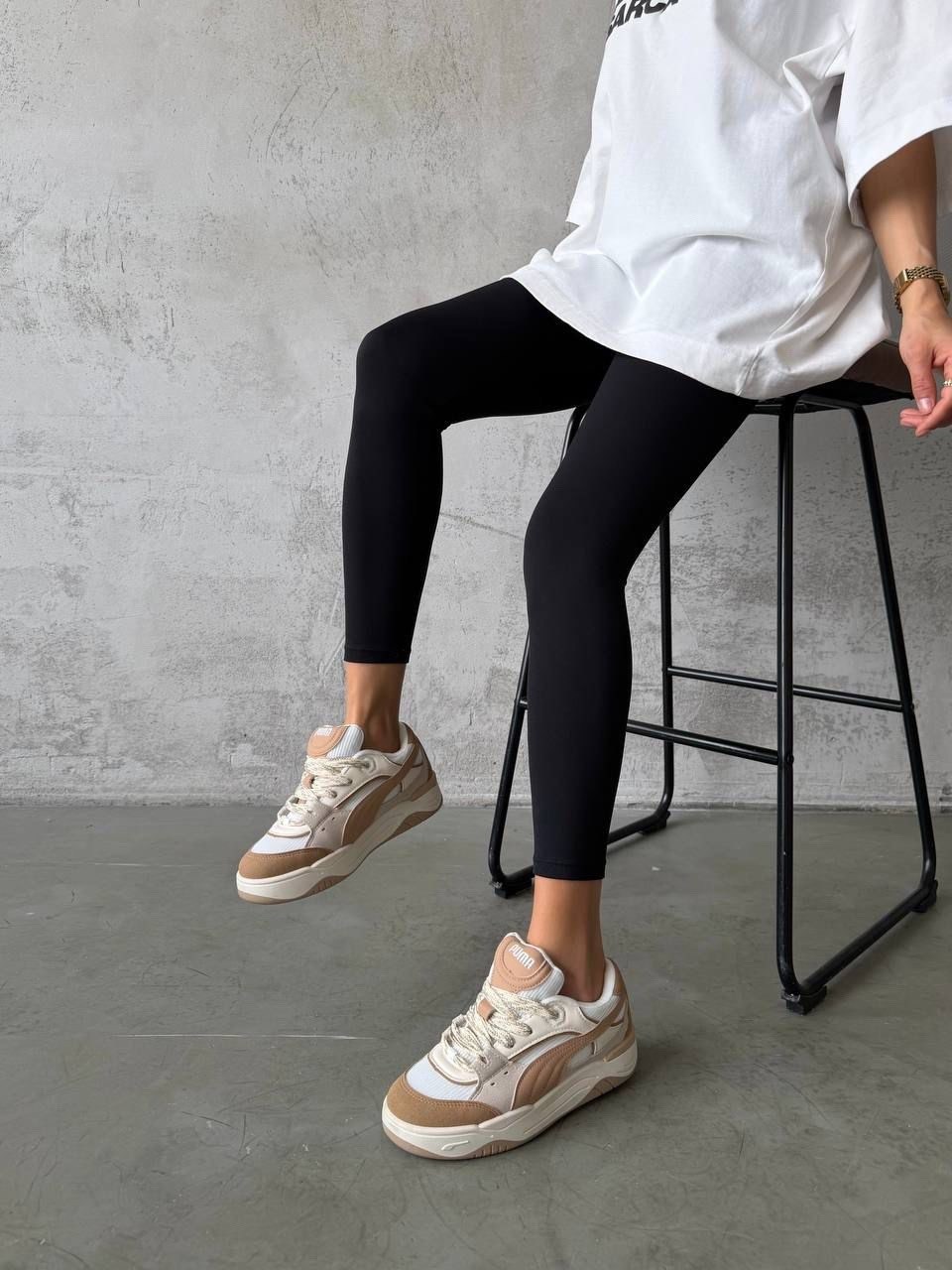 женские кроссовки puma,кроссовки puma,кроссовки puma 180,,puma низкие кроссовки '180' бежевый / темно-бежевый