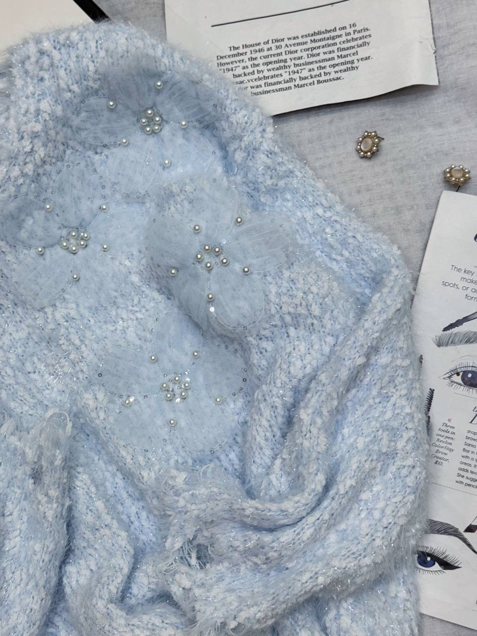 женский свитер с блестками, повседневный вязаный пуловер с цветочной аппликацией и стразами,модные свитера,свитер женский,вязаный свитер,женские вязаные свитера