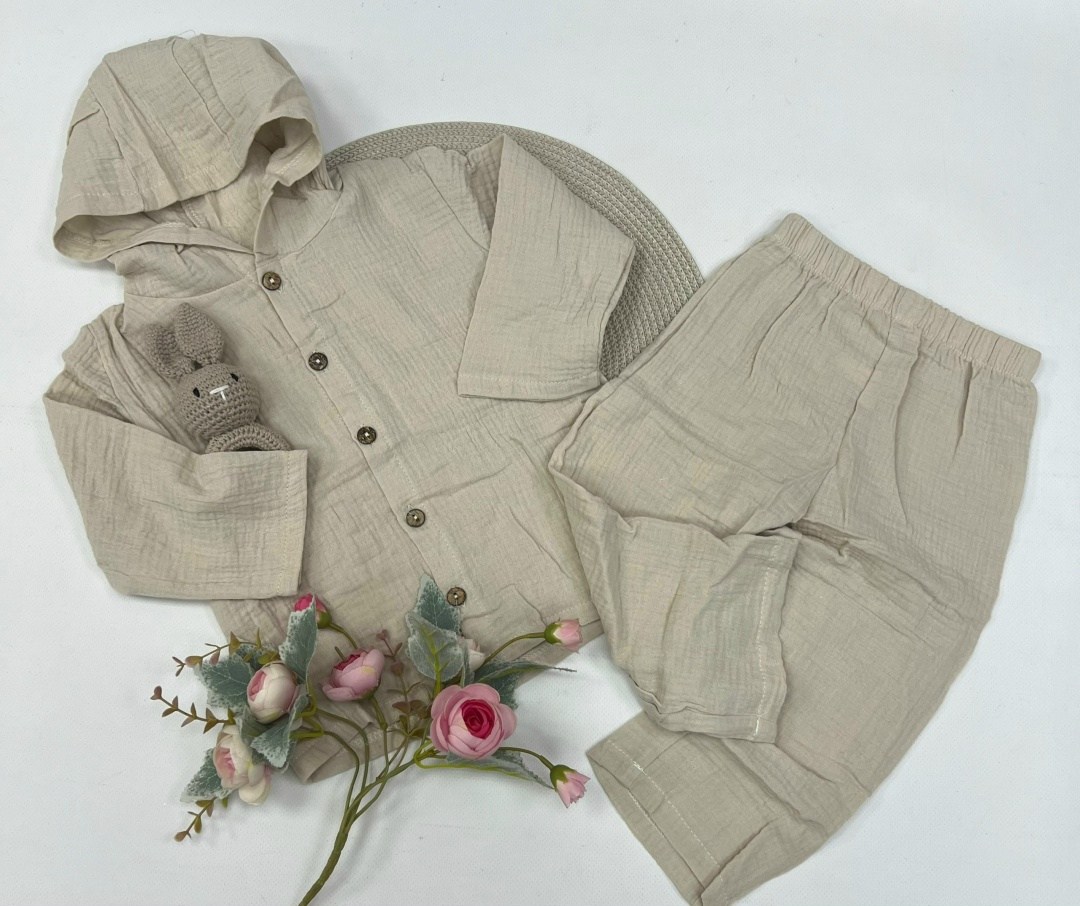муслиновый костюм детский, из муслина,муслиновый костюм для малыша,костюм из муслина детский,костюм из муслина