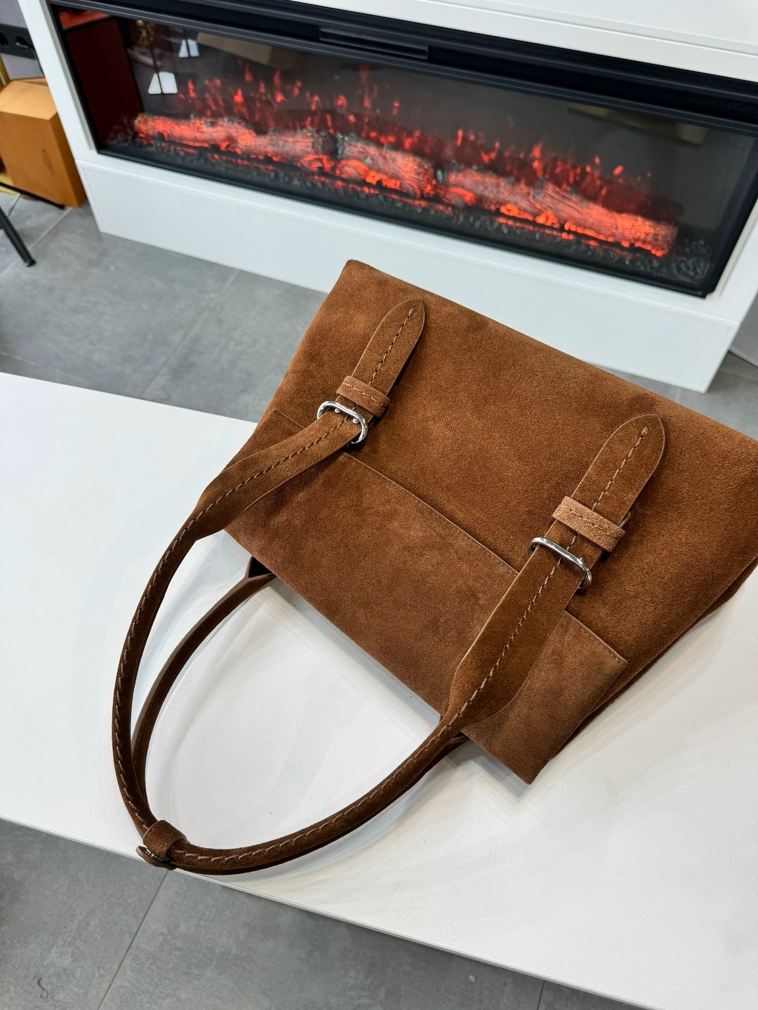 сумка замшевая коричневая,замшевая сумка,сумка тоут замшевая,сумка женская замшевая,сумка из искусственной замши