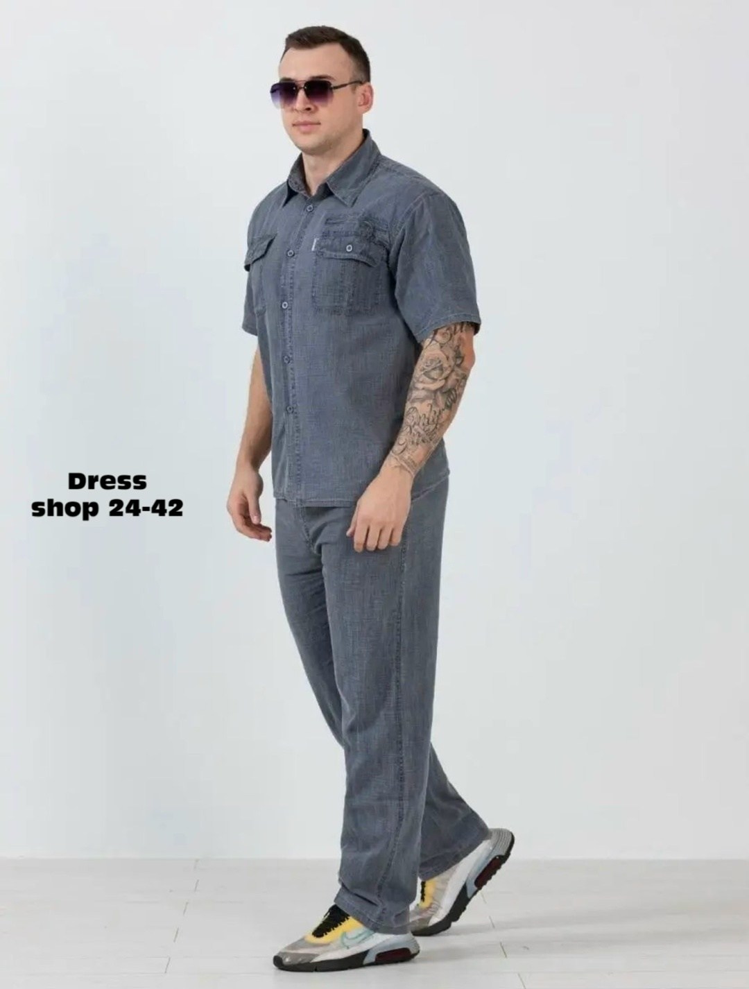 костюм из хлопка легкий летний aslevel 150756303,костюм летний мужской,повседневный костюм,костюм мужской,мужской костюм льняной