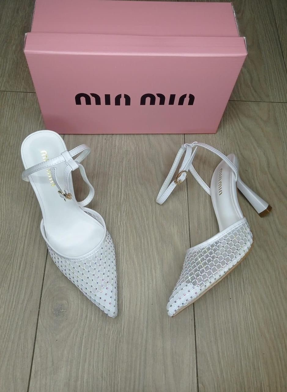 ,прозрачные босоножки со стразами,туфли miu miu,женские туфли лодочки,женские босоножки