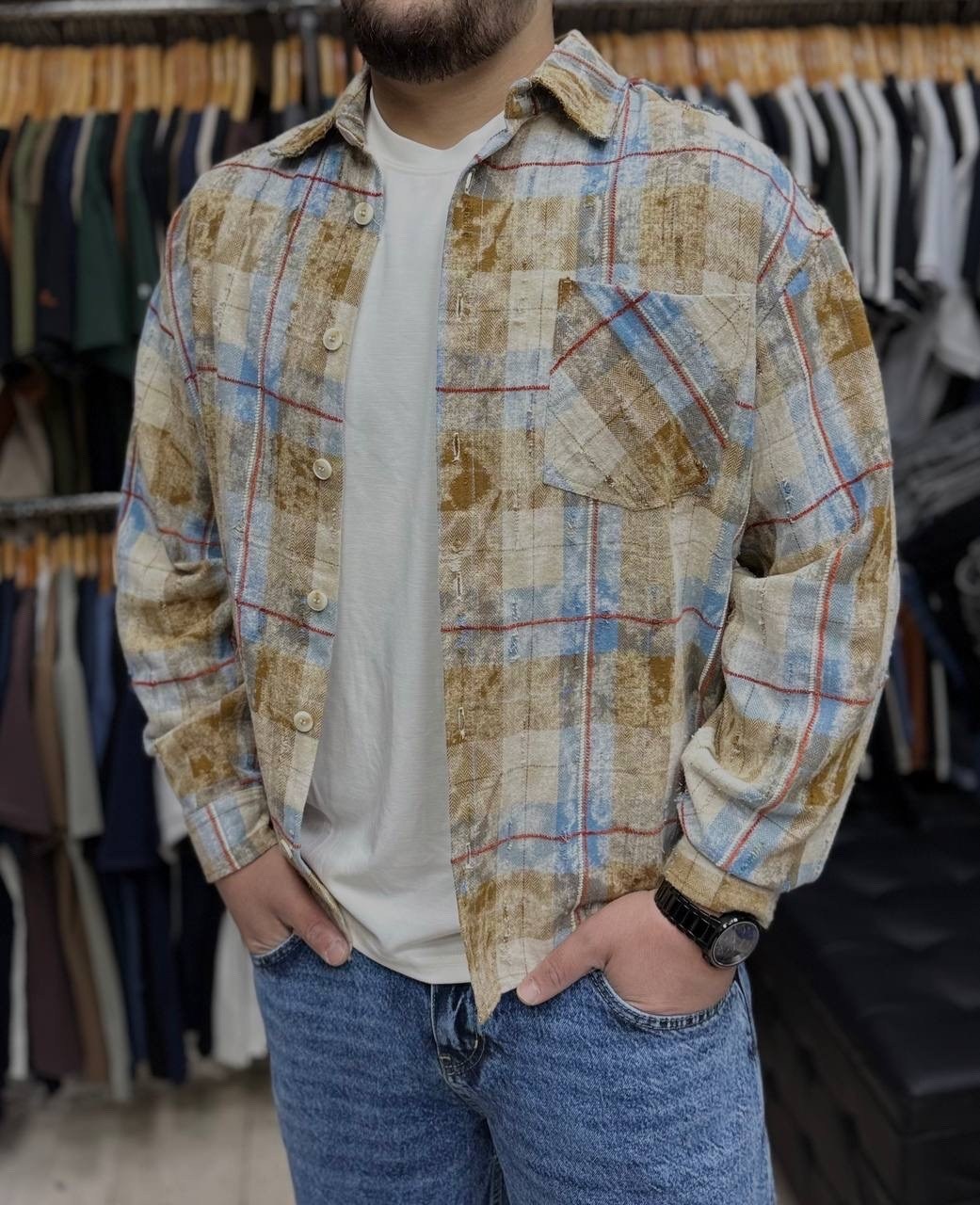 повседневная рубашка,рубашка мужская клетчатая,мужская рубашка в клетку,рубашка,мужская рубашка