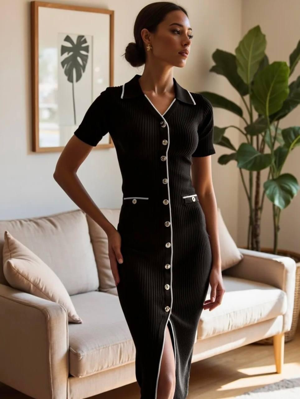 платье трикотажное миди,трикотажное платье,приталенное платье,коричневое платье,платье женской