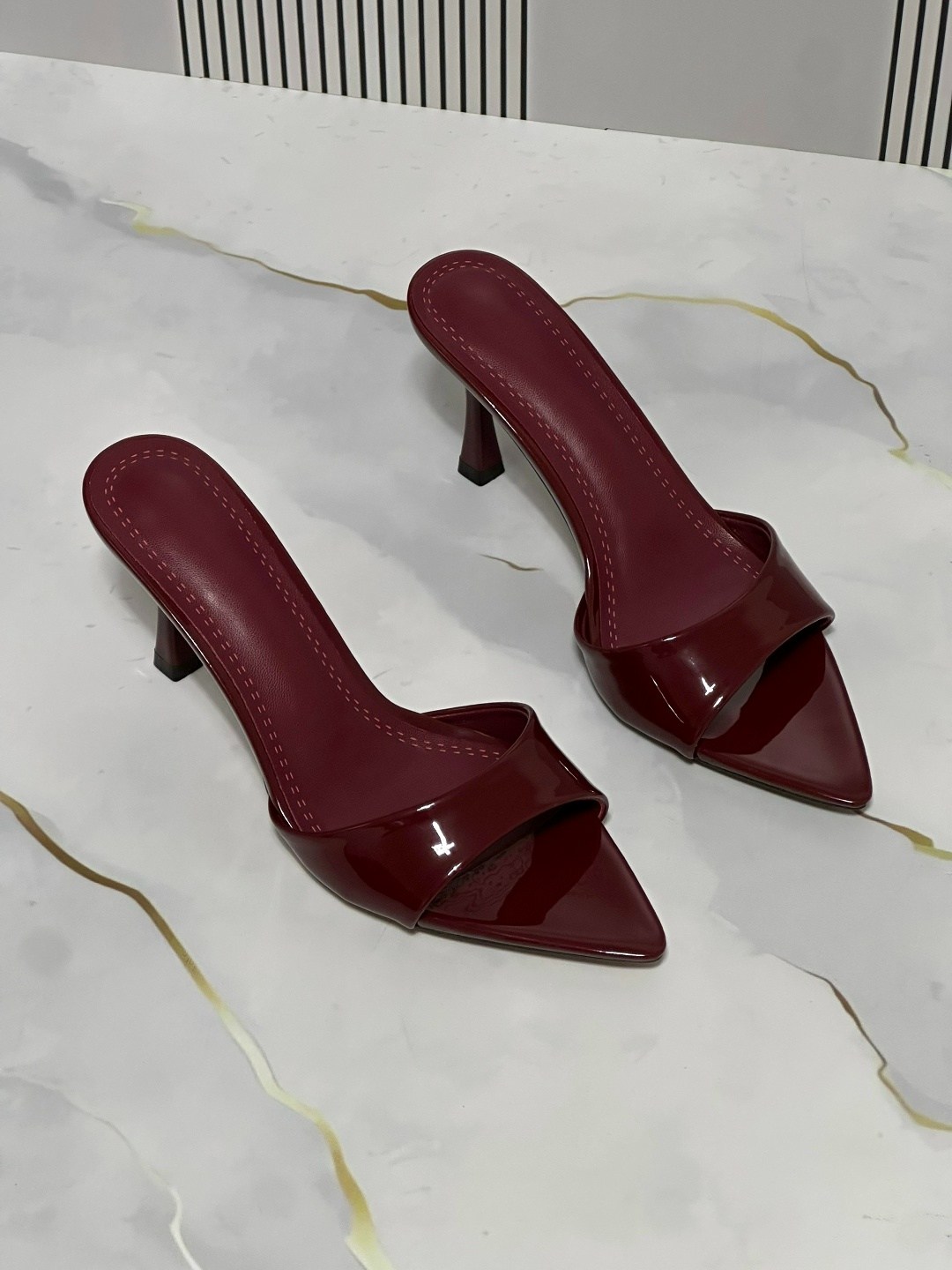 босоножки на каблуках,мюли на каблуке,шлепанцы на каблуке, летняя,женские босоножки