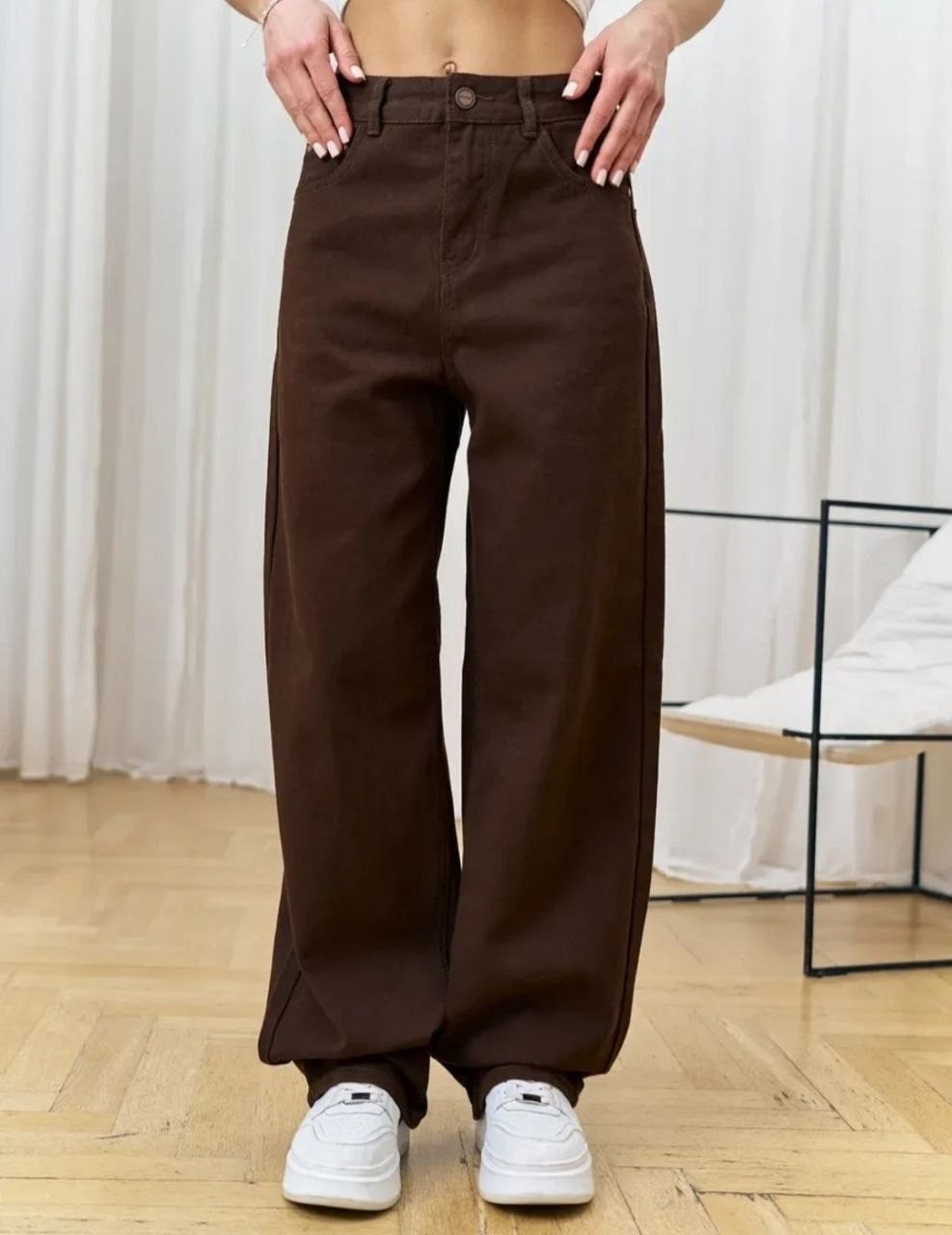 коричневые джинсы,джинсы широкие коричневые,коричневые джинсы женские,джинсы женский kydenim коричневый палаццо,джинсы клеш коричневые