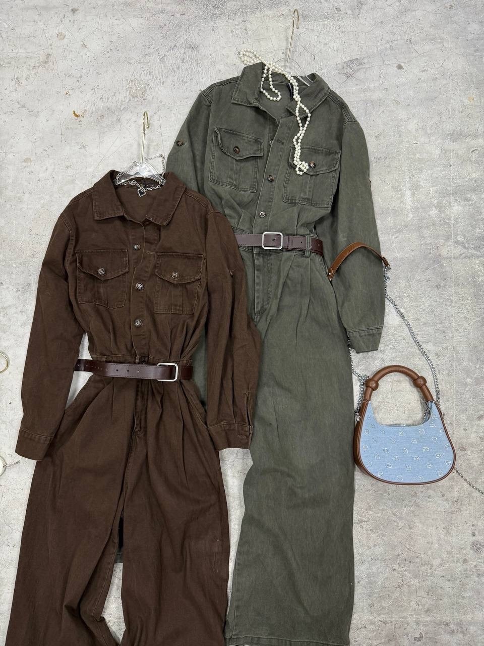 женские комбинезоны,комбинезон,комбинезон повседневный,комбинезон с поясом,комбинезон милитари