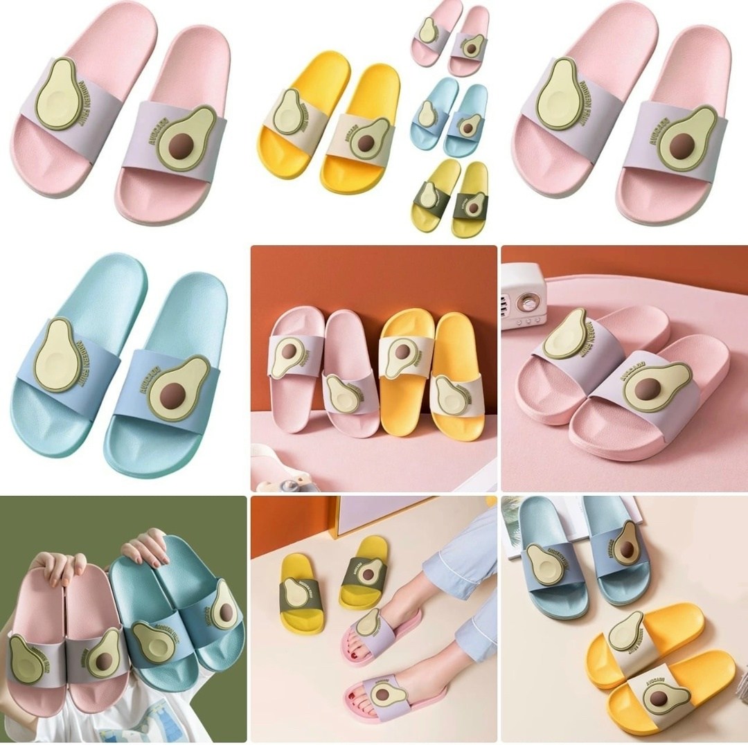 тапочки «авокадо»,тапки авокадо,шлепки с авокадо,шлепанцы женские,шлепанцы женские летние