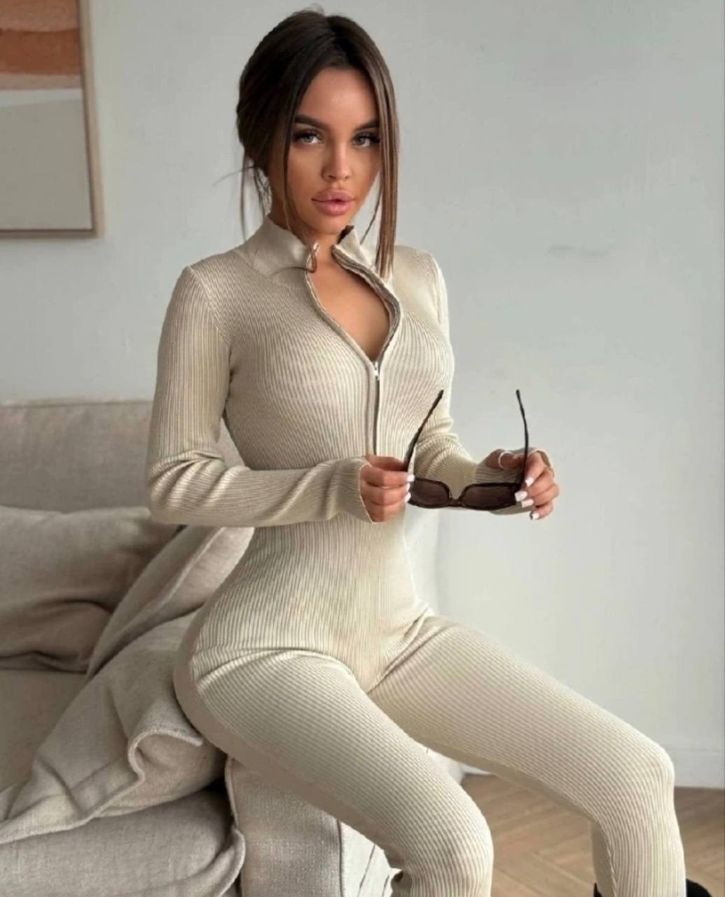 комбинезон женский,комбинезон вязаный,трикотажный комбинезон,теплый комбинезон,комбинезон на флисе