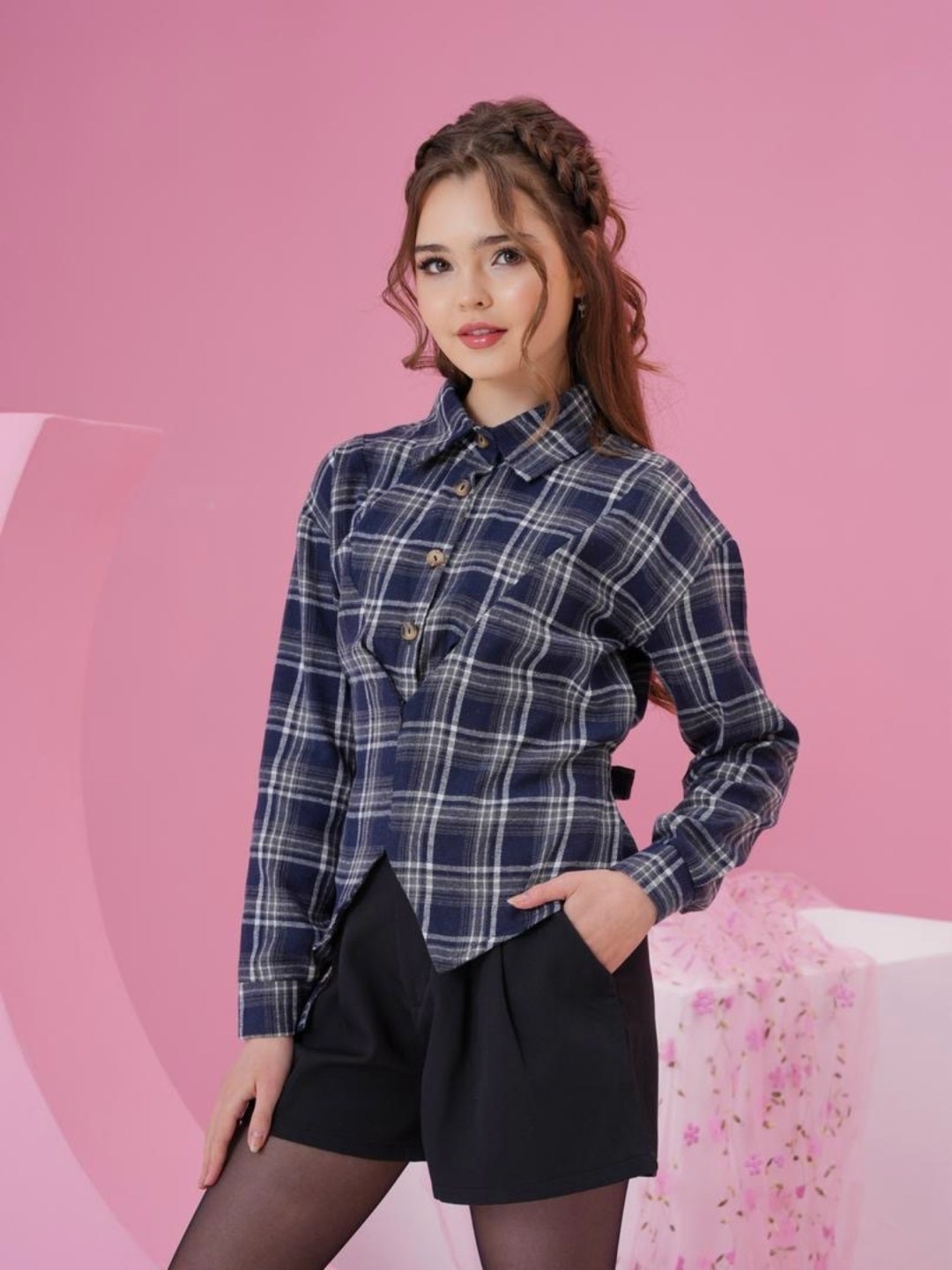 женская рубашка в клетку,рубашка женская,рубашка в клетку для девочек,рубашка клетка,блузка женская