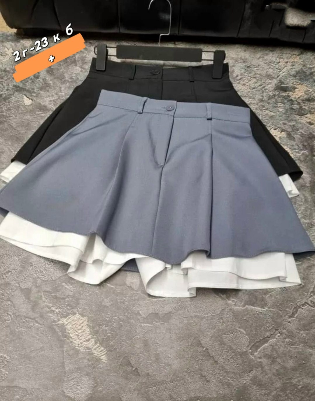 юбка мини,юбка шорты женская,юбка,юбка-шорты женская короткая мини 42-48 черный,женская юбка