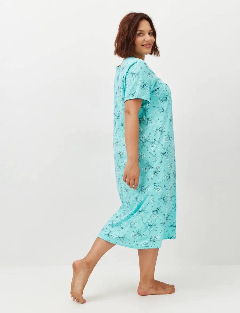 ночная сорочка трикотажная хлопок mironia,ночная сорочка хлопок большие размеры mironia,ночная сорочка для дома,ночная сорочка трикотажная хлопок,ночная сорочка