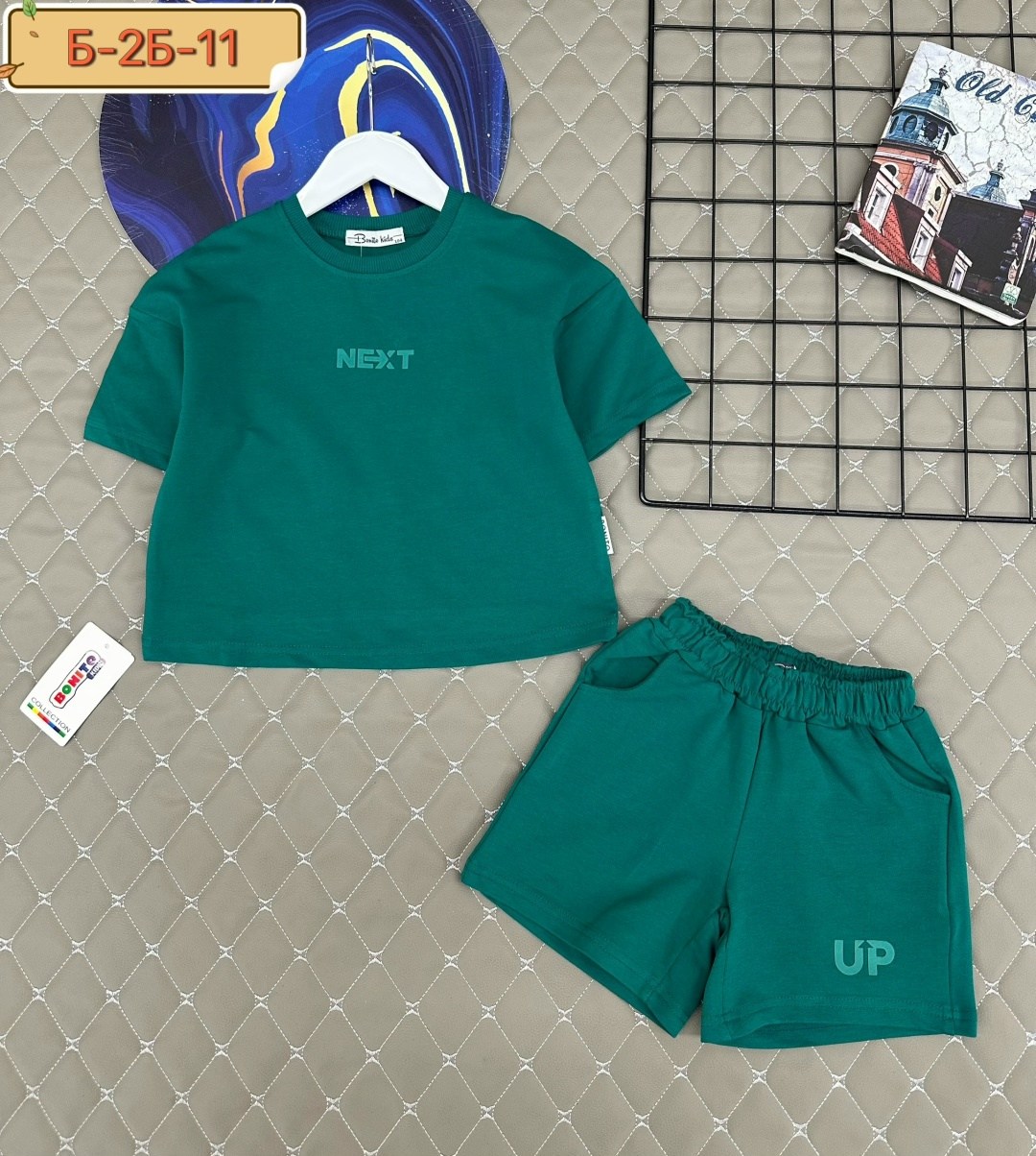 шорты для мальчик,детский костюм с шортами,bossa nova зеленые шорты,костюм с шортами и футболкой для мальчика,одежда для мальчика