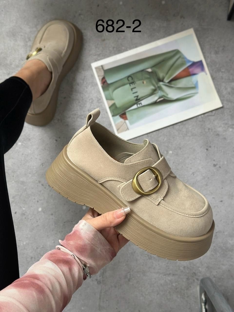 замшевые женские туфли-лоферы на платформе,,лоферы замш,лоферы на платформе,женская