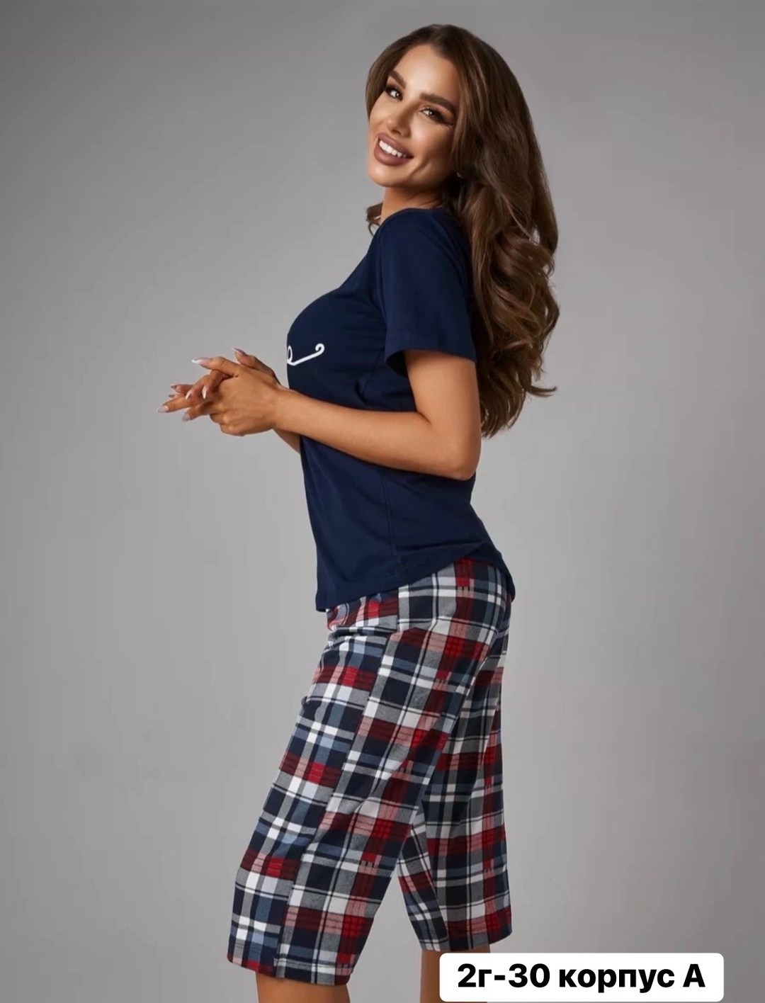 женская пижама,пижама с бриджами домашний костюм,пижама  для дома,пижама с бриджами из хлопка,пижама с бриджами