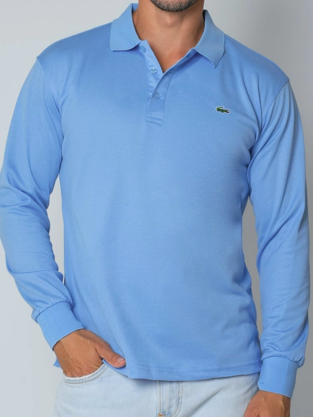 поло с длинными рукавами,мужская кофта,поло lacoste long sleeve classic pique shirt белый,лонгслив lacoste,lacoste поло