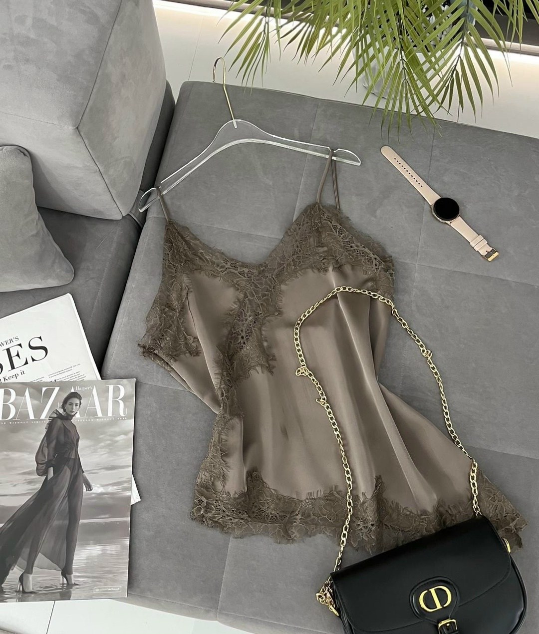 майка с кружевом,кружевной топ intimissimi top коричневый,топ с кружевом,топ шелковый с кружевом,топ шелковый