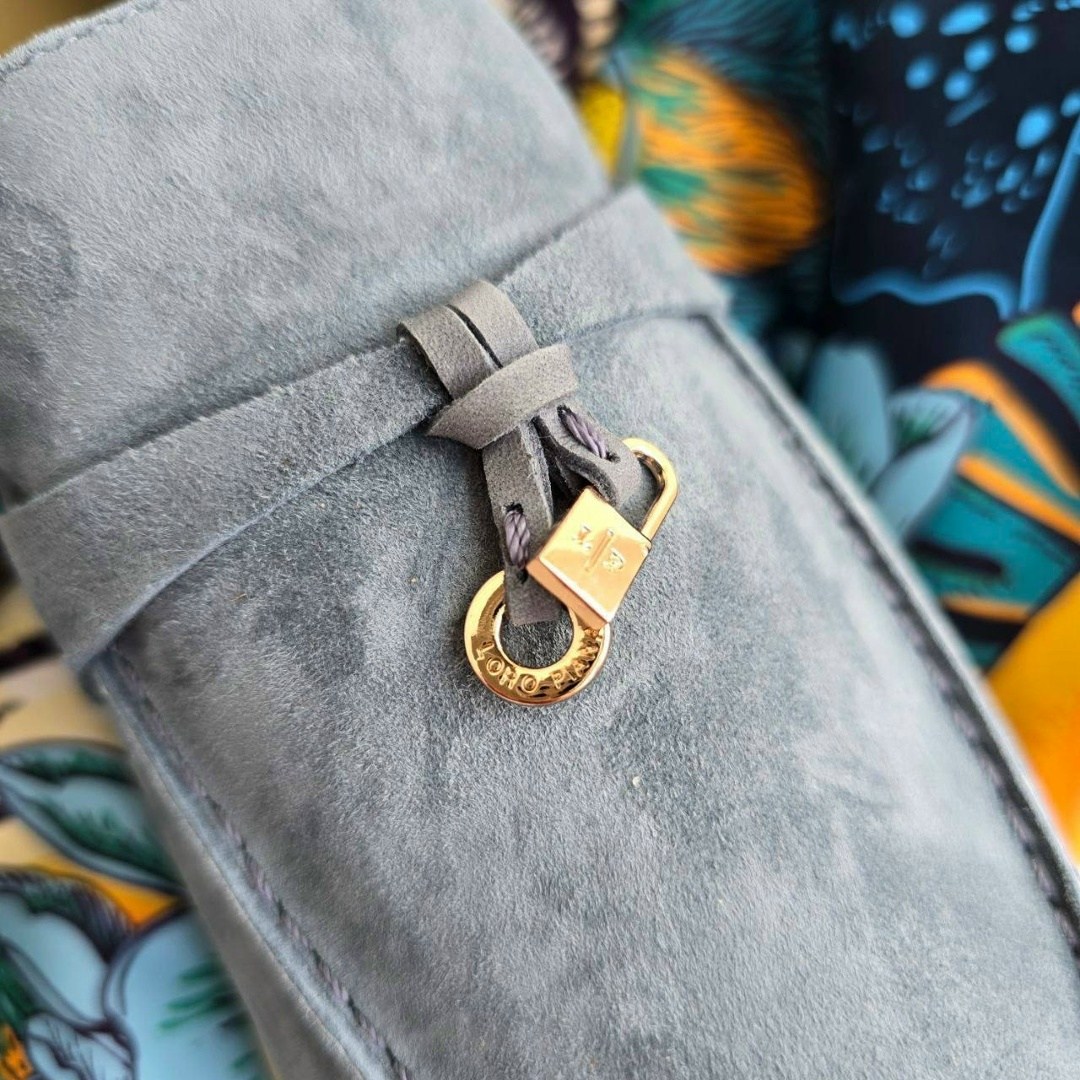 лоферы женские loro piana,женские замшевые серые лоферы loro piana open walk,замшевые лоферы loro piana,лоферы женские замшевые светло-серые лоро пиано,замшевые лоферы