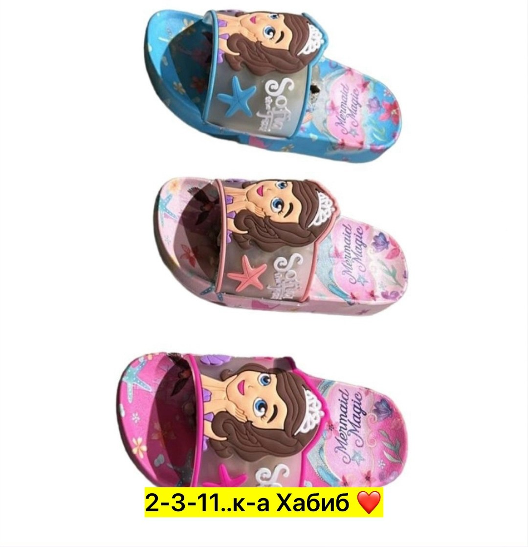 детские шлепанцы,шлепки детские,тапочки принцессы,тапочки для детей для девочек,