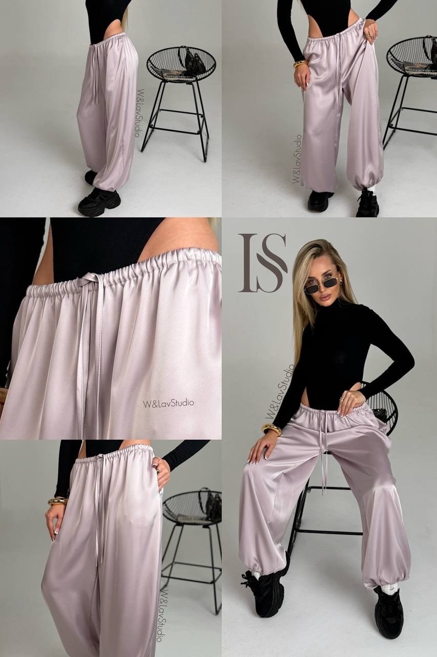 брюки шелковые,брюки эко,брюки серебро,брюки женские,брюки палаццо