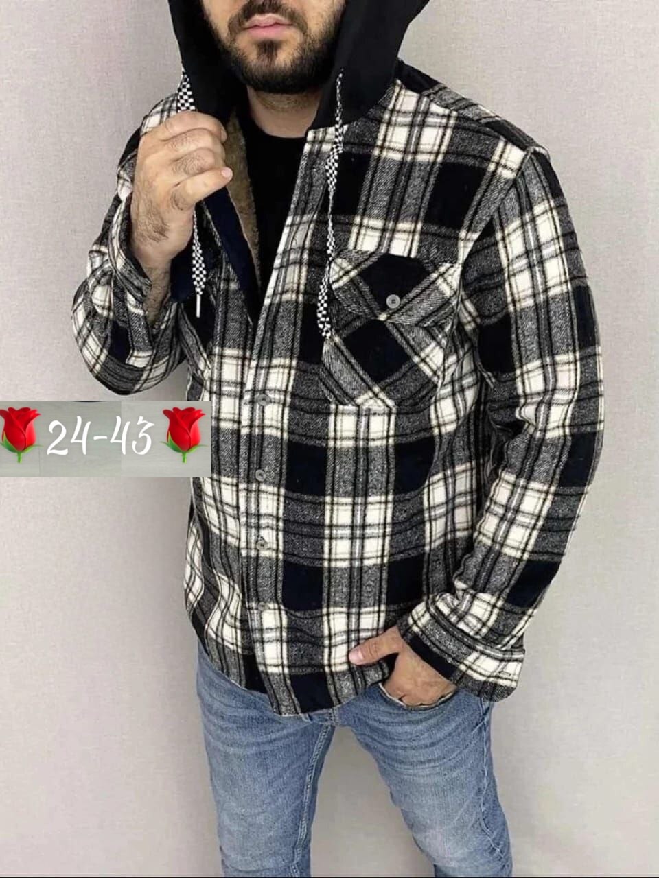 рубашка на меху с капюшоном,рубашка утепленная на меху зимняя в клетку,куртка для мужчин на флисе в клетку,рубашка с капюшоном,рубашка теплая на флисе