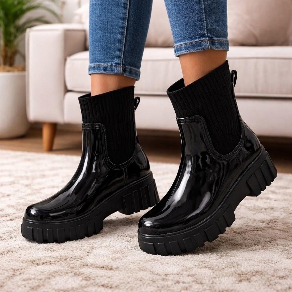 женские резиновые сапоги,резиновые сапоги,сапоги резиновые basvello,резиновая ,сапоги короткие