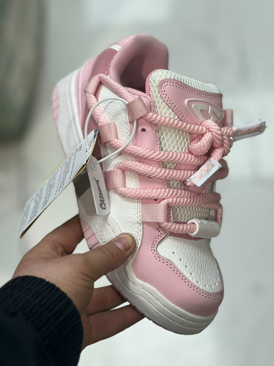 розовые кроссовки,женские кроссовки,кроссовки дутые,кроссовки дутыши cat sofa розовые,кроссовки для девочек