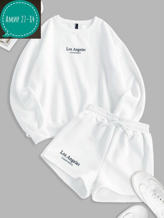 повседневный свитшот,свитшот женская,одежда комплект,свитшот модный,костюм худи