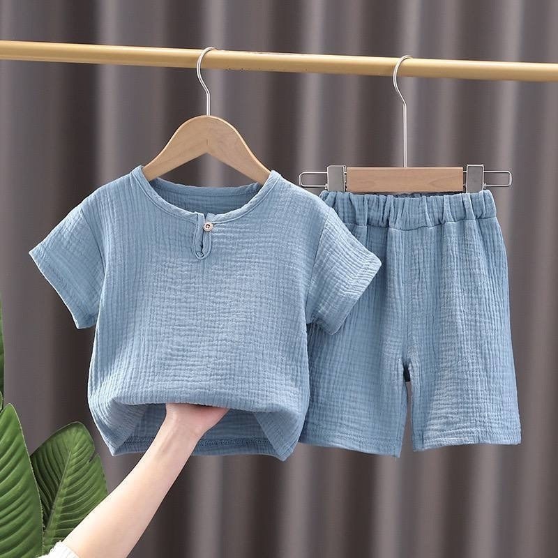 летний костюм из муслина для мальчика,костюм для малыша,рубашка из муслина детская,одежда для малыша,костюм для мальчика