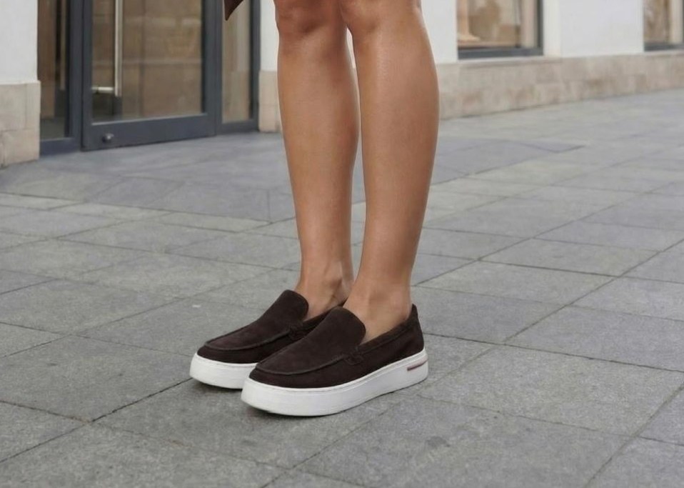 слипоны из натуральной замши the row,,слипоны женские,лоферы замш,замшевые лоферы