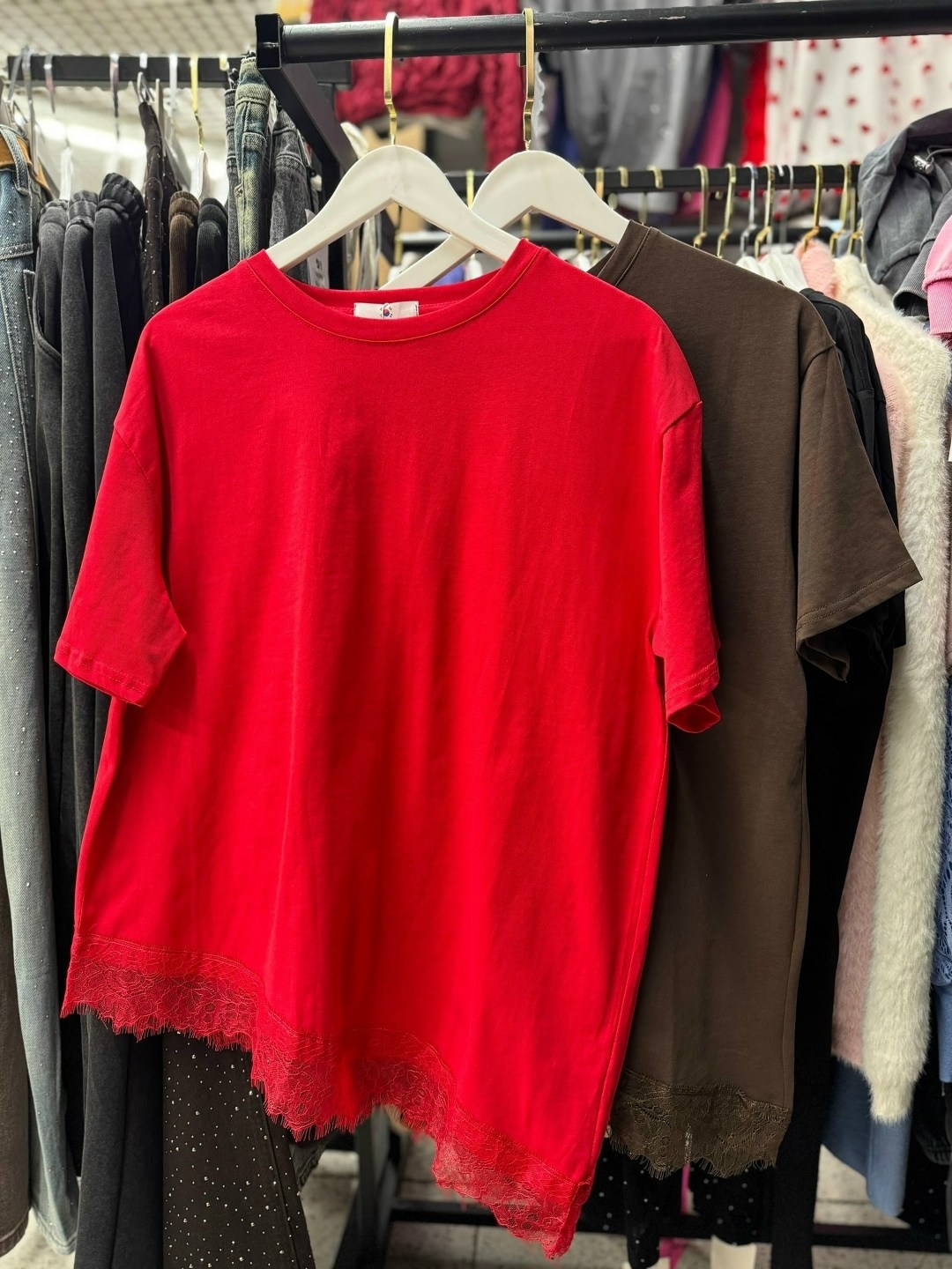 футболки женская,футболка с кружевами,футболки и топы,футболка оверсайз