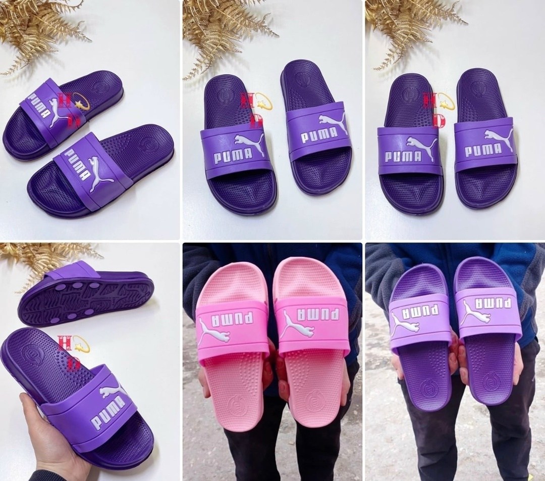 шлепанцы женские,puma шлепки женские,шлепанцы пума,сланцы puma женские фиолетовые,