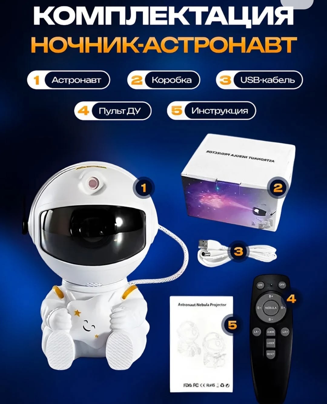 ночник-проектор "звездное небо",детский ночник-проектор звёздного неба космонавт,проектор детский космонавт звездное небо,ночник-светильник/ проектор звездное небо космонавт,ночник космонавт проектор