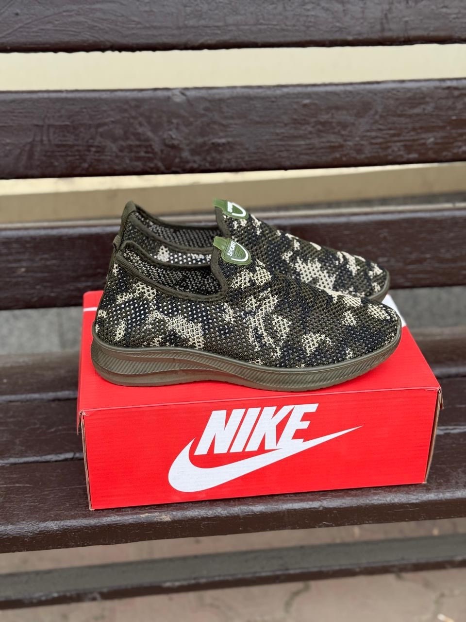 ,кроссовки, спортивная,слипоны мужские камуфляж, мужская