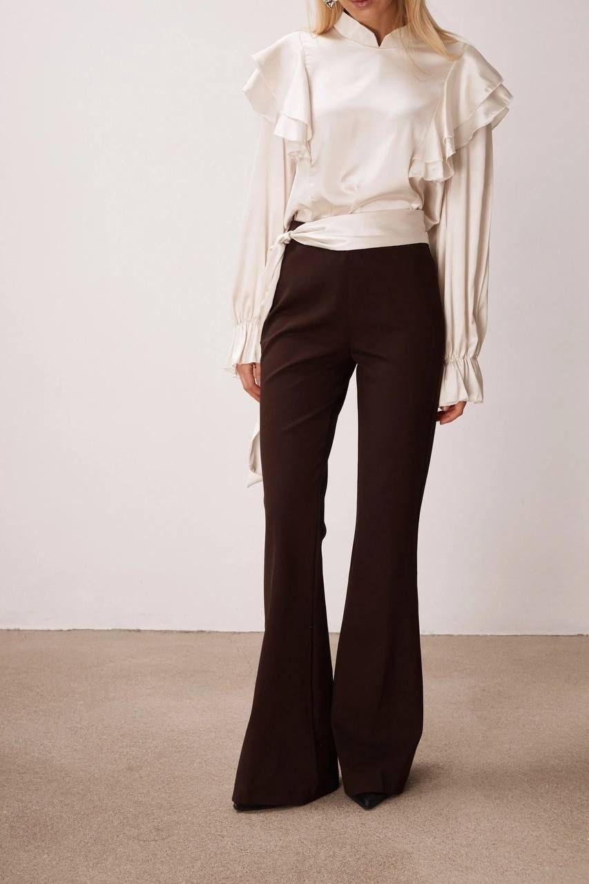 брюки клеш черные,стильные женские брюки клеш,черные штаны клеш,брюки клеш женские,брюки клеш