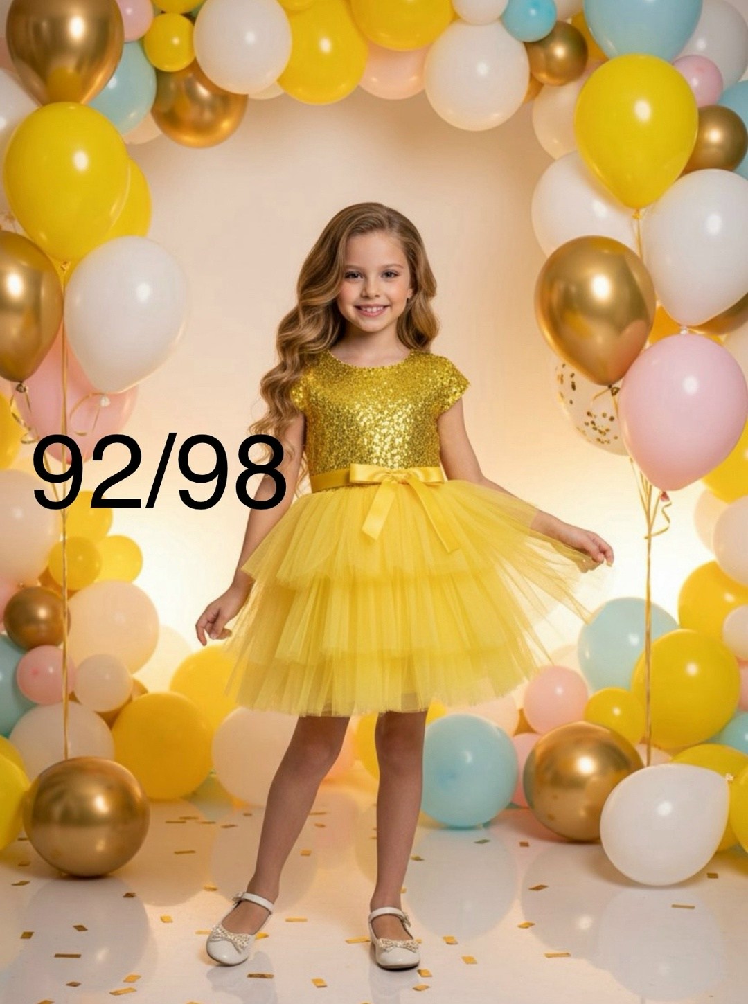 платье для девочки золотое,платья детские,золотистое платье для девочки,платья для девочек,желтое платье для девочки
