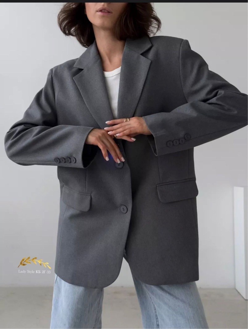 пиджак оверсайз серый blanc casse,пиджак оверсайз классический повседневный twear серый,пиджак оверсайз классический повседневный sun city 451596615,пиджак оверсайз классический повседневный sun city