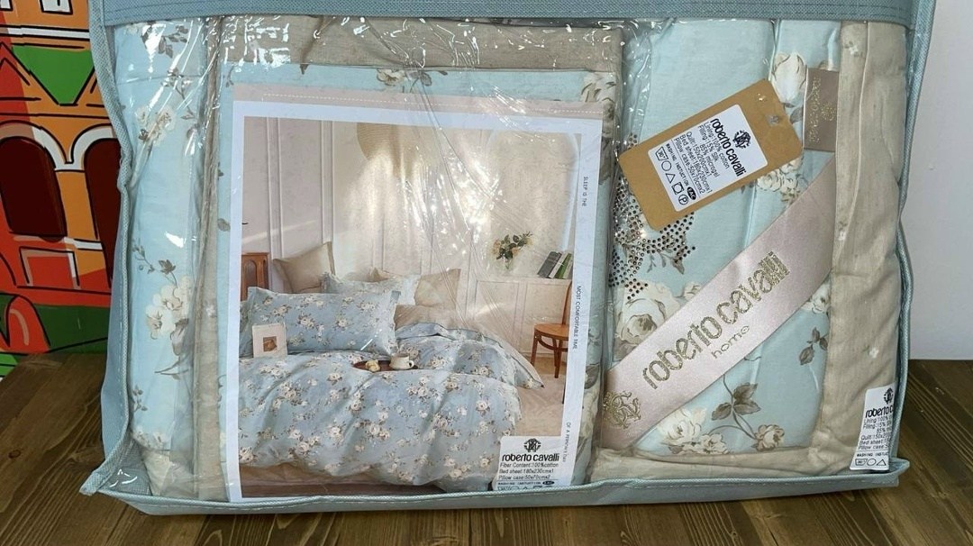 комплект постельного белья roberto cavalli,комплект постельного белья с одеялом roberto,комплект постельного белья с одеялом santfair,комплект постельного белья с одеялом,постельное белье roberto cava